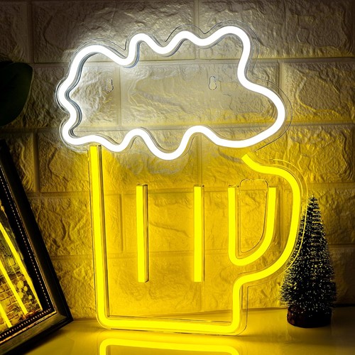 Neon bier schild led - neon,