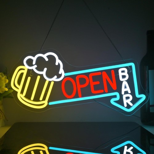 Neonleuchte bar bierstube - neonleuchte,