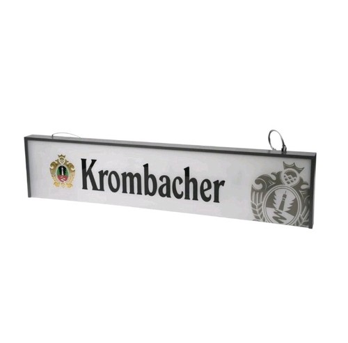 Krombacher bier thekenleuchte - bier,