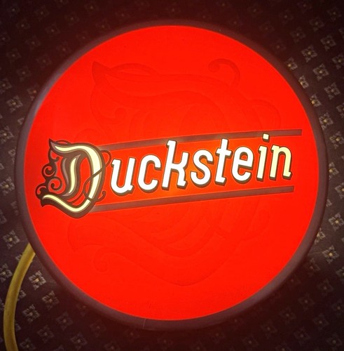 Duckstein neonschild rund - duckstein,
