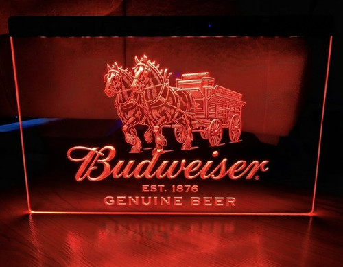 Budweiser bier clydesdale - bier,