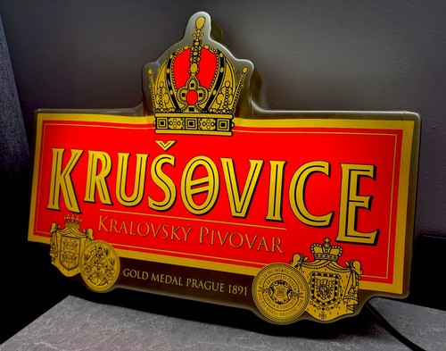Vintage krusovice bier - vintage,