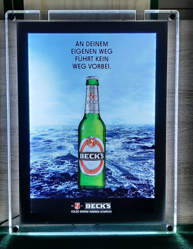 Becks bier led leuchtreklame - bier,