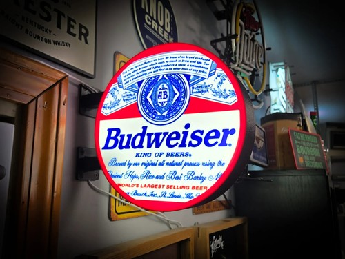 Budweiser schild led - schild,