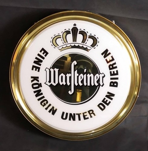 Warsteiner leuchtreklame bar - warsteiner, leuchtreklame,