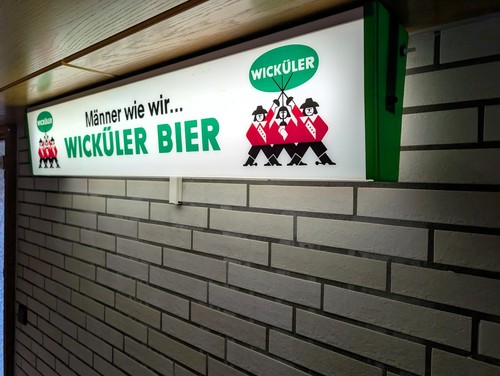 Historische bierleuchtreklame - historische,
