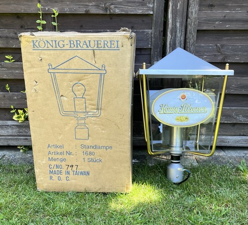König pilsener leuchtreklame - pilsener,