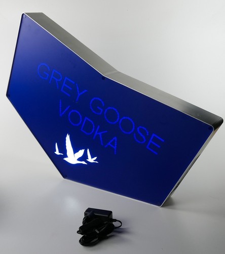 Grey goose led board - grey,