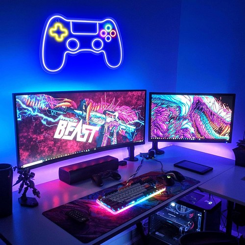 Led neon schild - lampe, licht