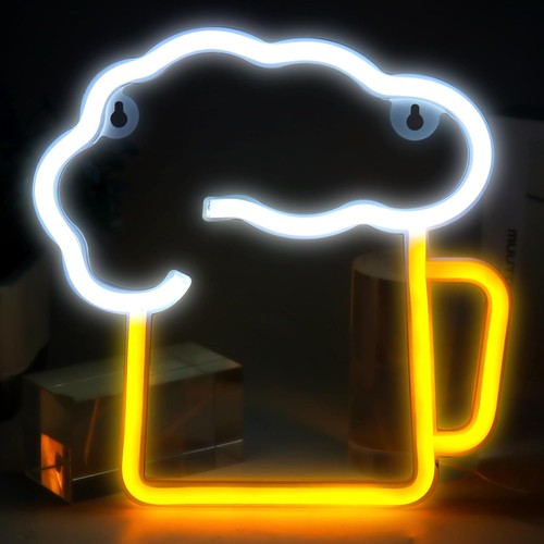 Led leuchtreklame bier - leuchtreklame,